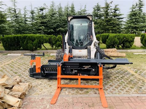 skid steer wood processor|best firewood processor for homeowner.